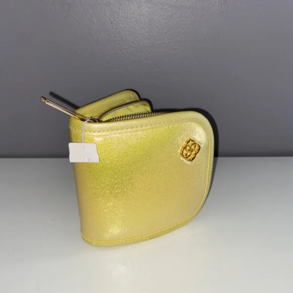 Kendra Scott Jewelry - NWOT Kendra Scott/Target Travel Jewelry Wallet Pouch Shimmer Yellow